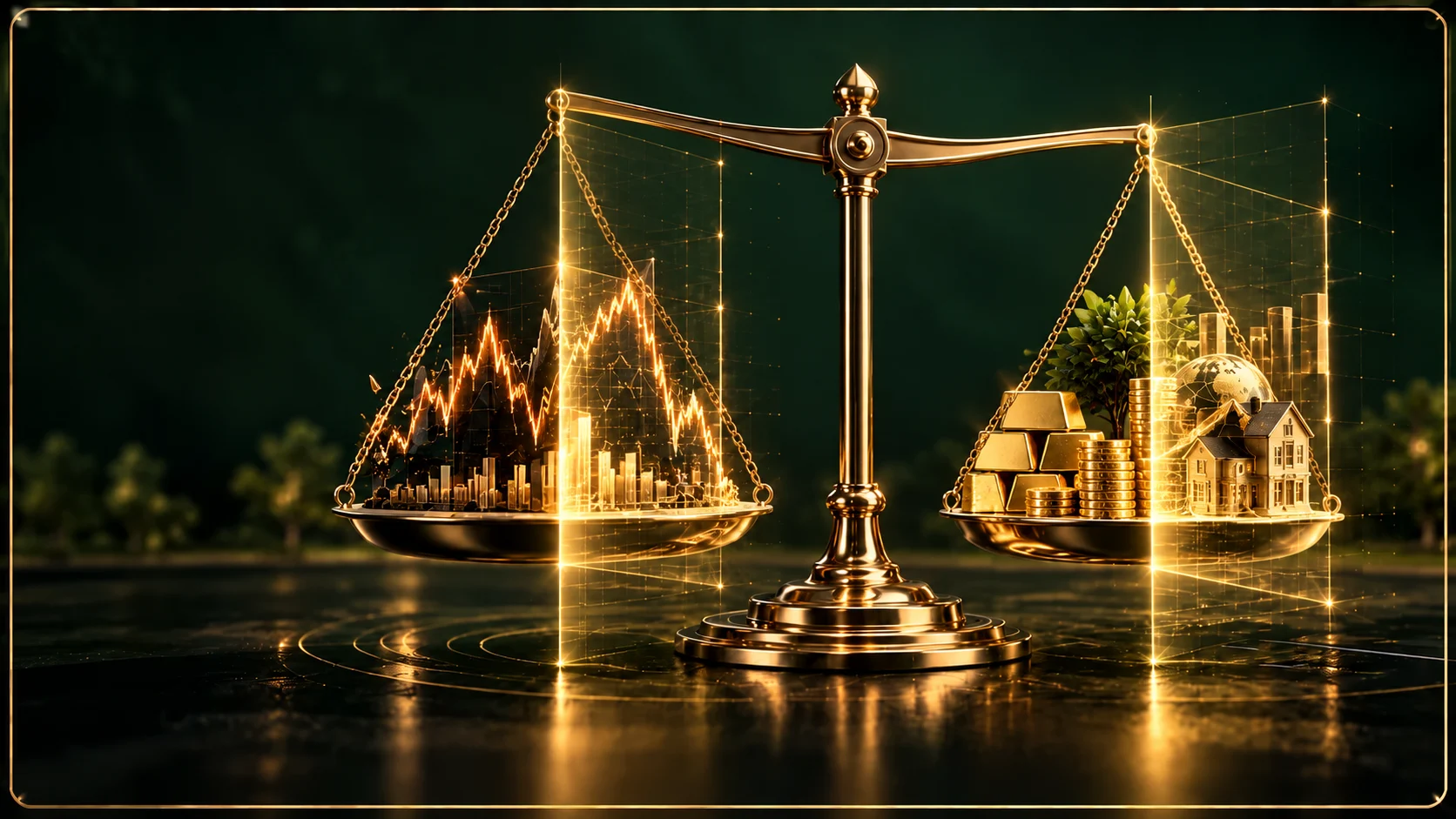 War Room X-Ray compares a volatile concentrated portfolio with a goal-aligned cash, bond and stock allocation